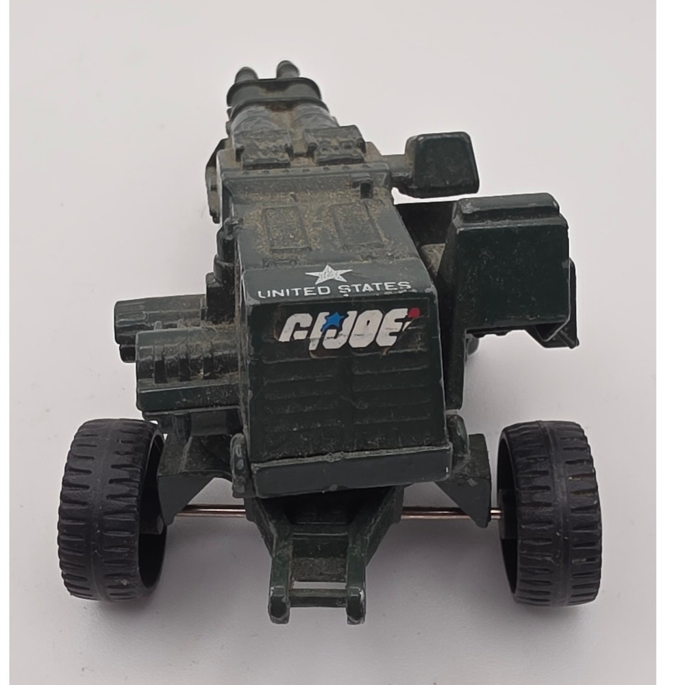 G.I. Joe H.A.L Heavy Artillery Laser Toy Green Fair 1983 Aviva Hasbro Incomplete
